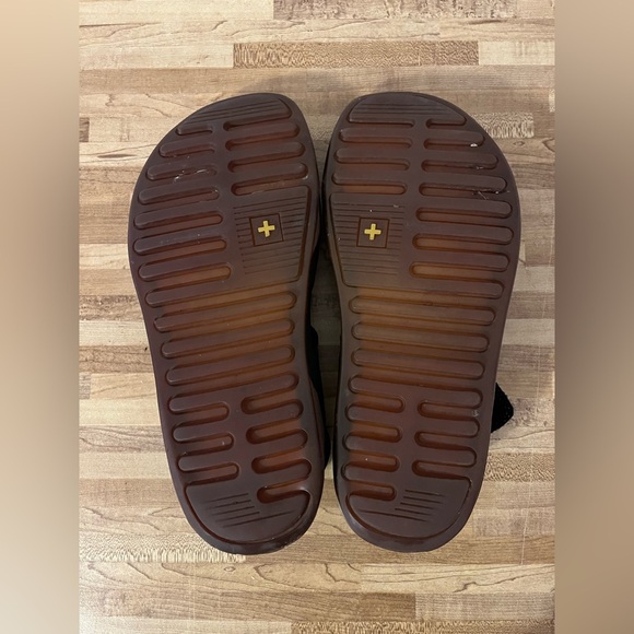Dr Martens brown leather fisherman criss cross adj. straps sandals sz 12 main image 6